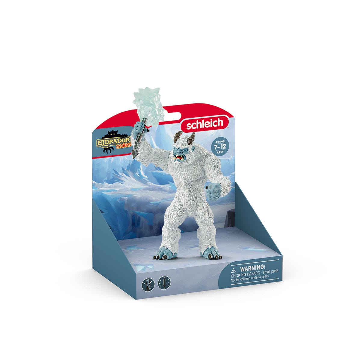 Monstre de glace avec arme