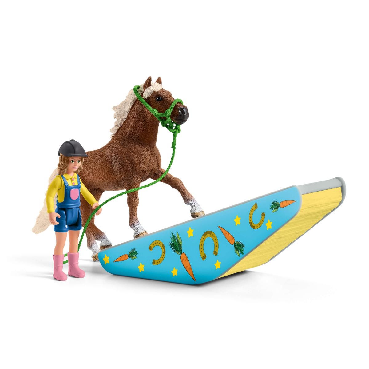 Entraînement d'agilité pour poney