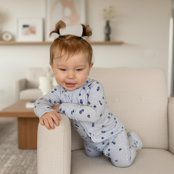 Pyjama en bambou - Bébé - Bleuet