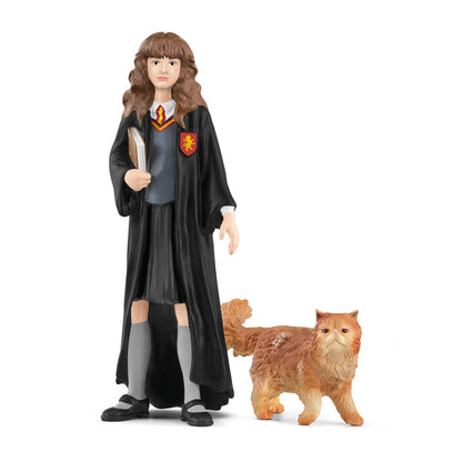 Figurines Hermione Granger et Pattenrond