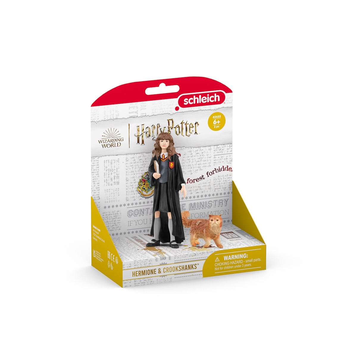Figurines Hermione Granger et Pattenrond