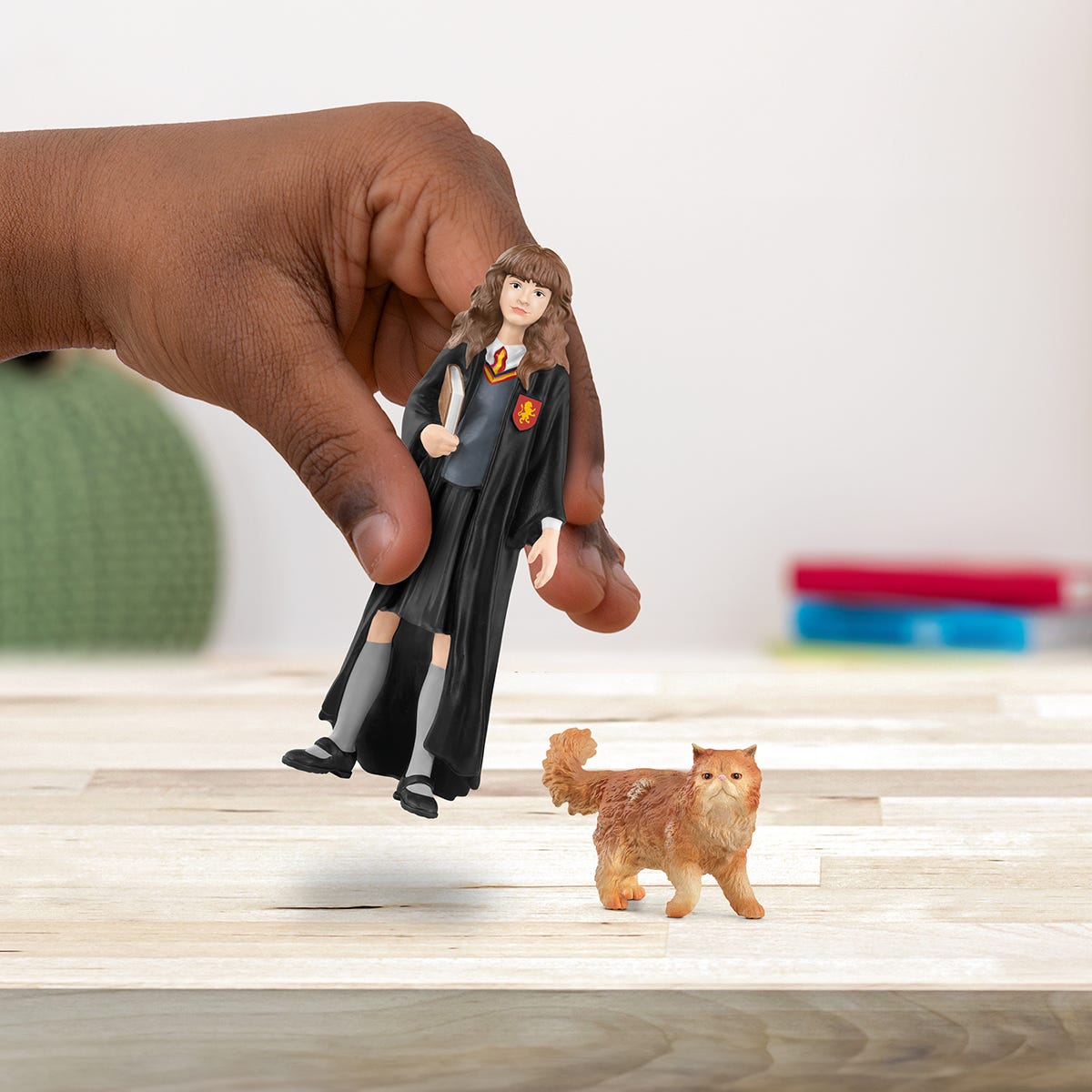 Figurines Hermione Granger et Pattenrond