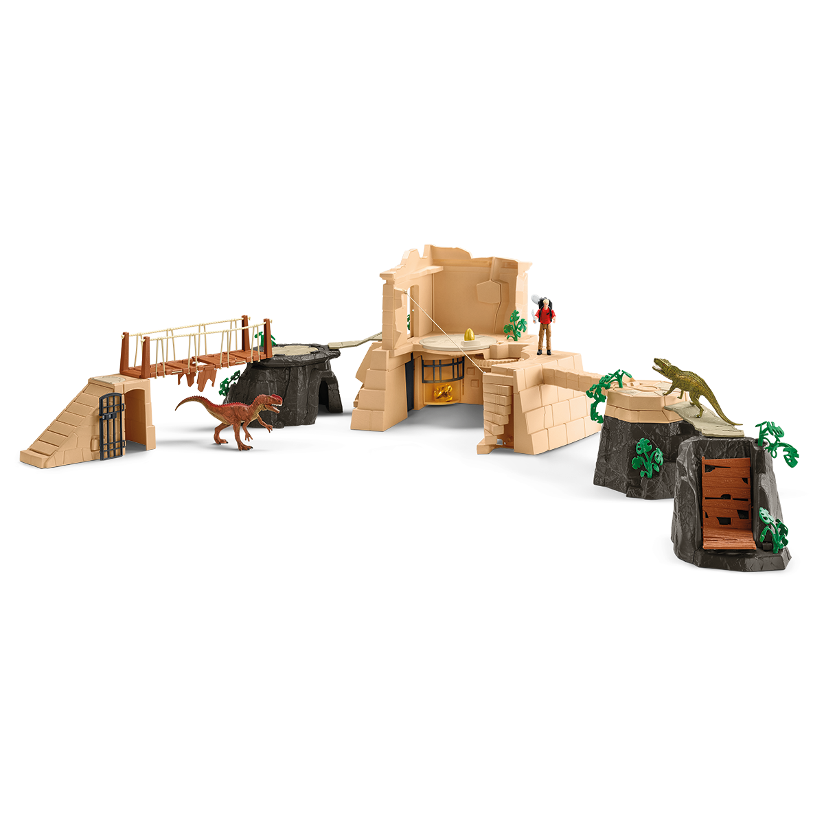 Conquest of the Dino Temple Mega Playset