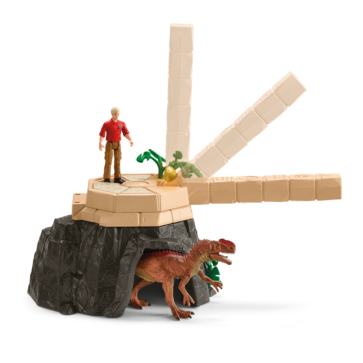 Conquest of the Dino Temple Mega Playset