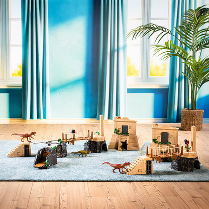 Conquest of the Dino Temple Mega Playset