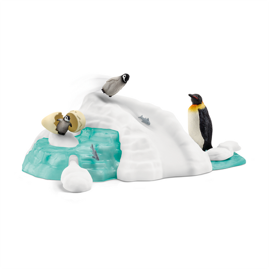 La famille pingouin s'amuse