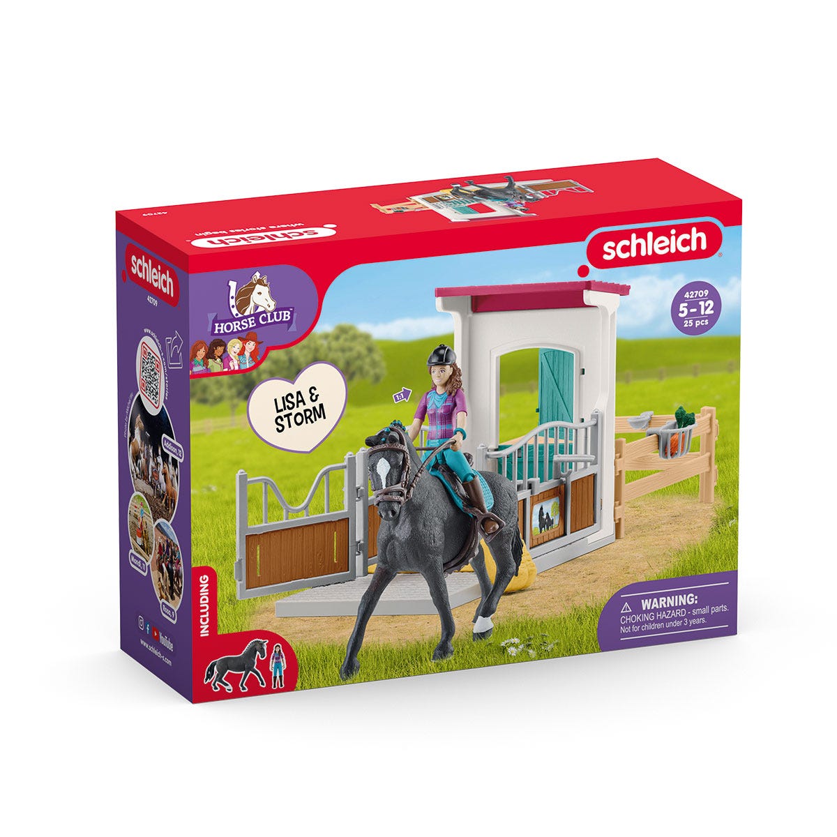 Box pour cheval avec Lisa et Storm