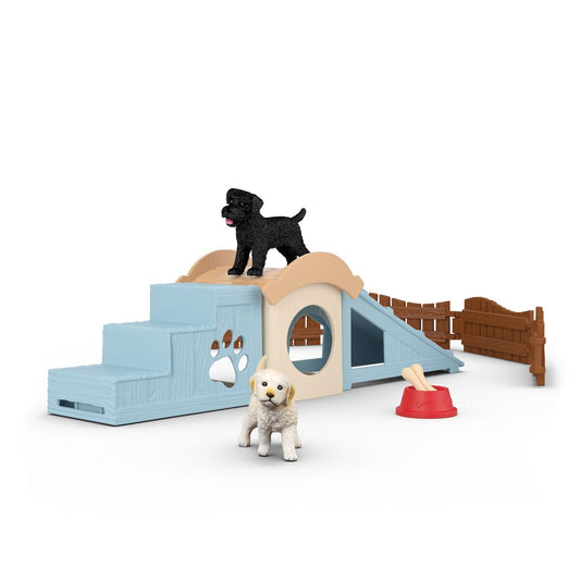 L'aventure amusante des petits chiots