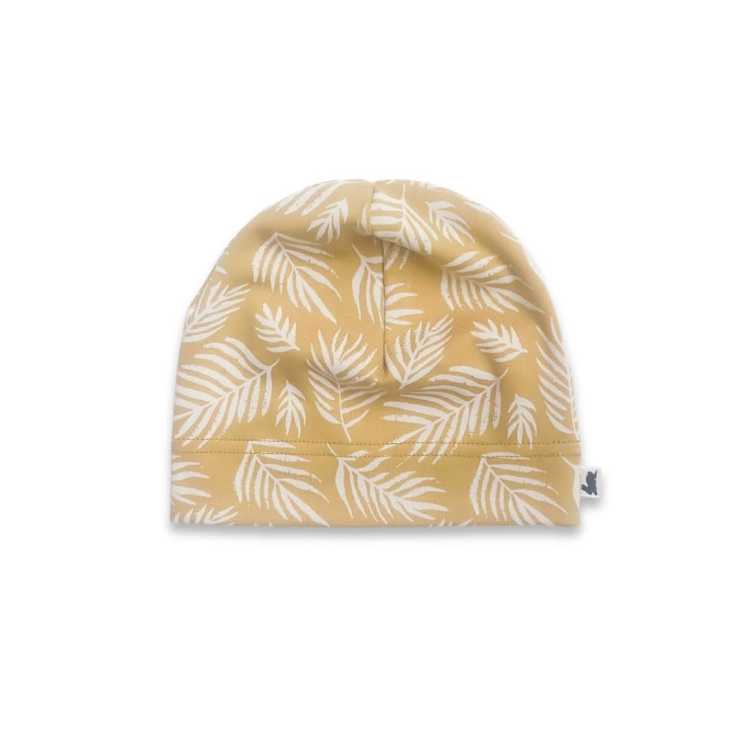 Bonnet en bambou pour bébé/enfant | Côtes olive
