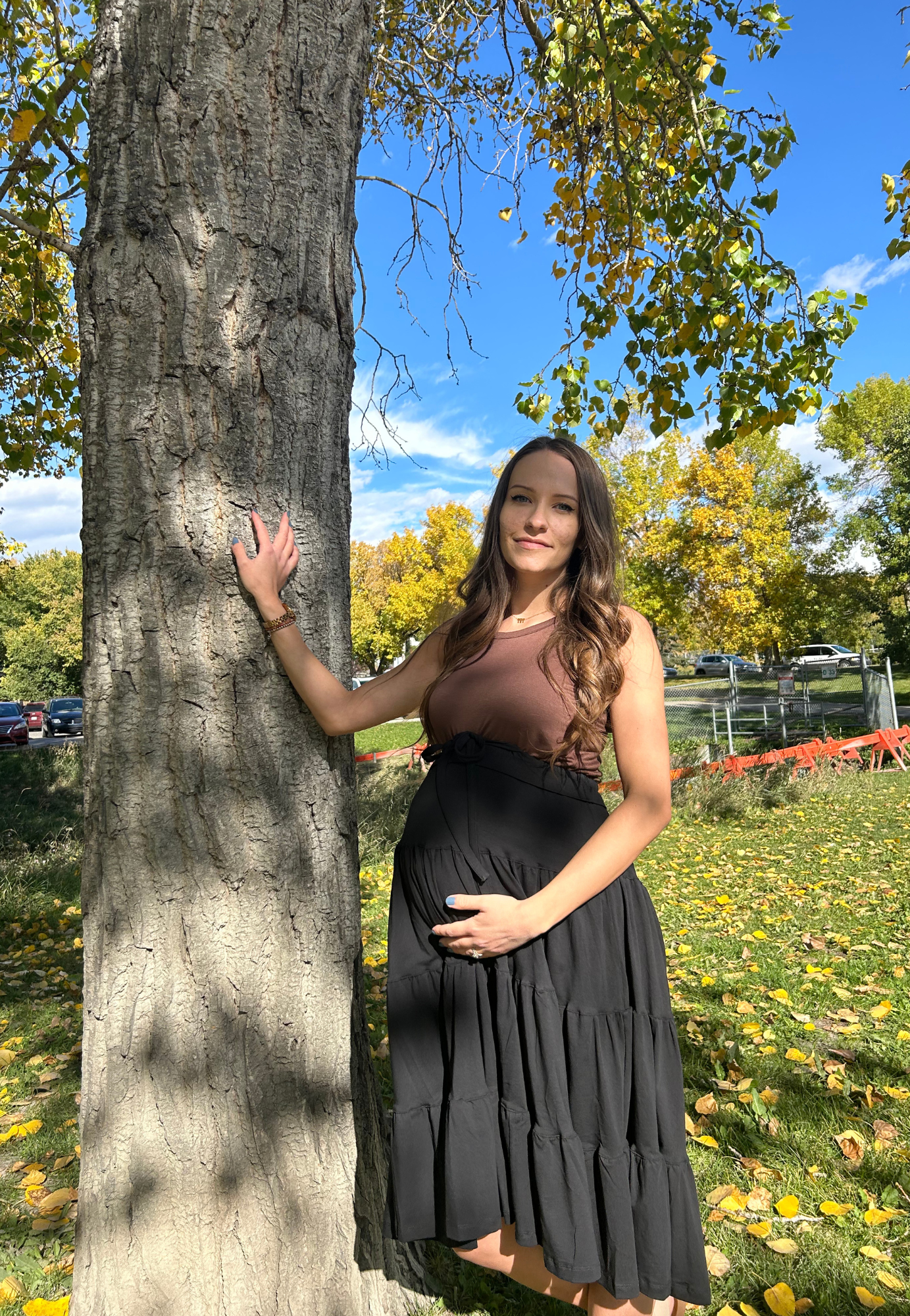 Indiana Bamboo-Blend Maternity Tank Top