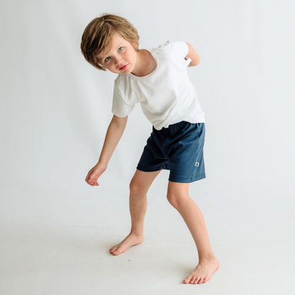 Short en bambou pour enfants | Noir