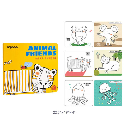Colouring Book Animal Friends (All English Version)