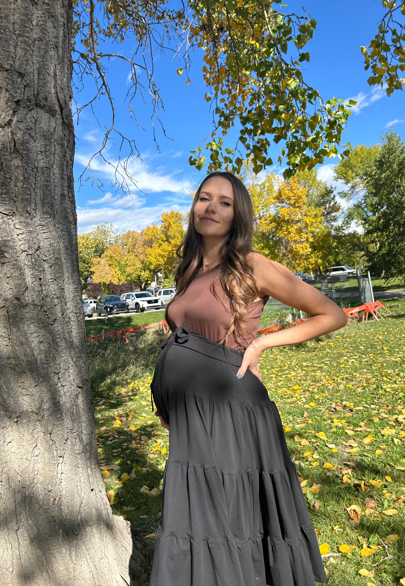 Indiana Bamboo-Blend Maternity Tank Top