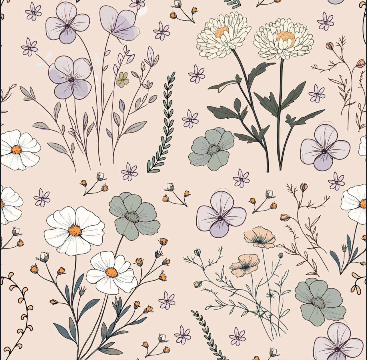 Bamboo Pajama - Floral