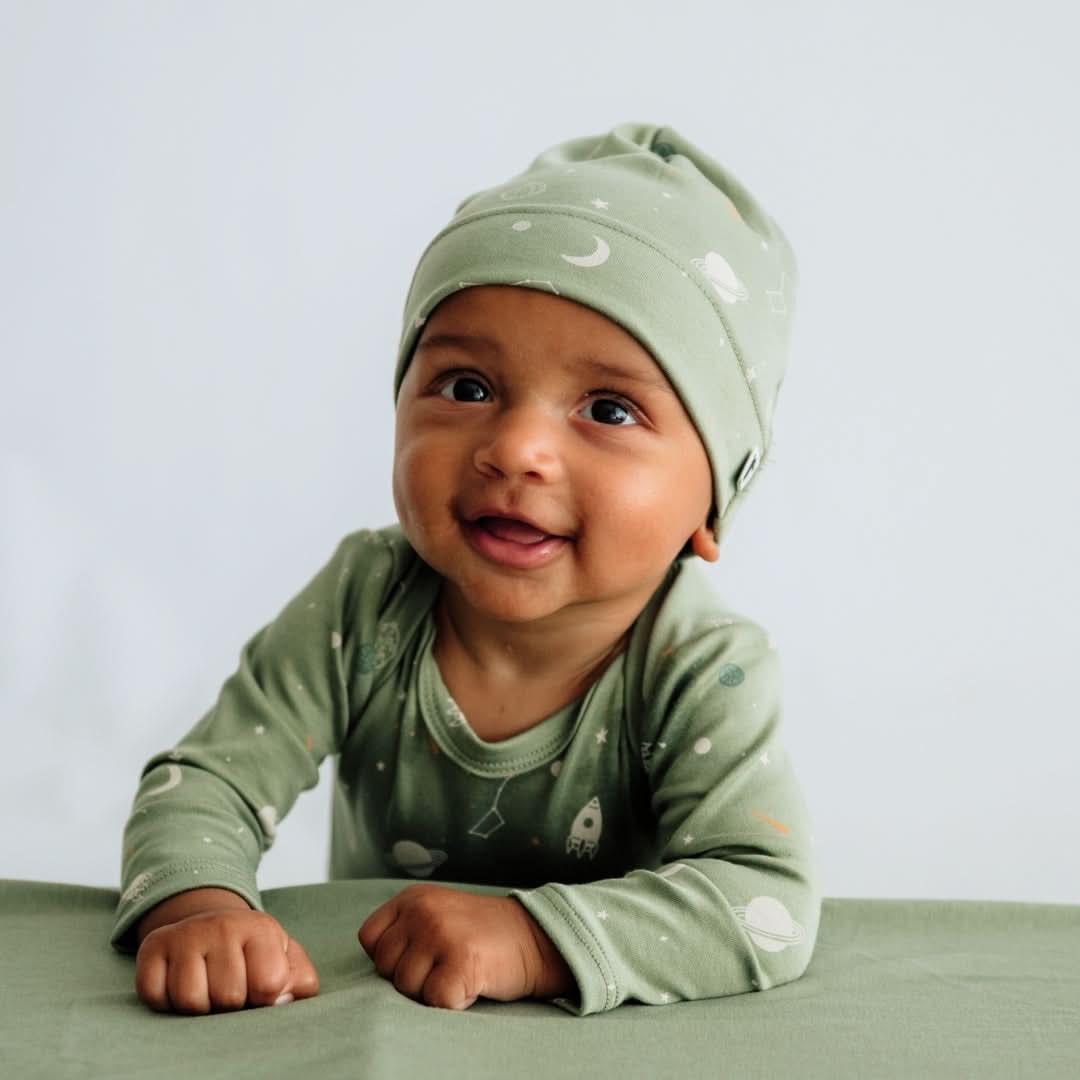 Bonnet bébé/enfant en bambou | Ciel étoilé