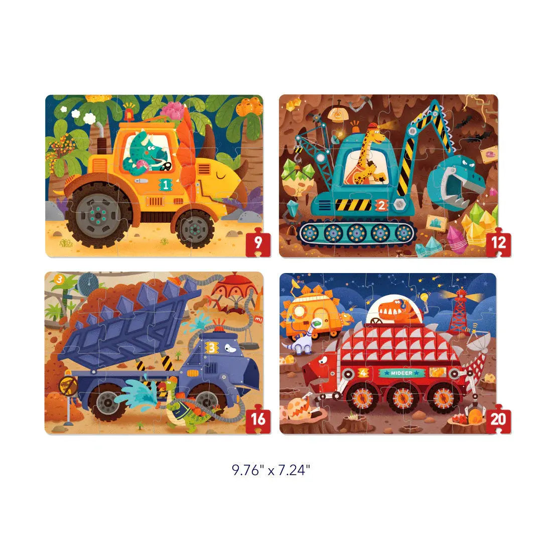 Level Up Puzzles - Level 2 Dinosaur Engineering