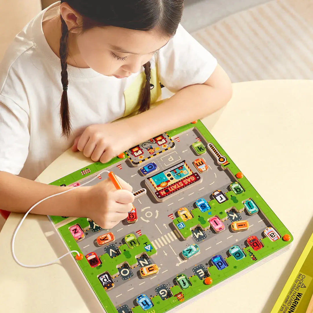 Magnetic Maze - Parking lot