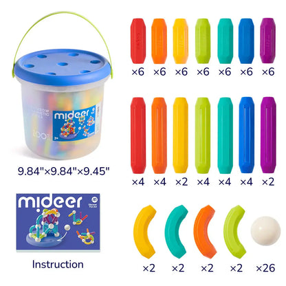 Rainbow Magnetic Building Stick 100P