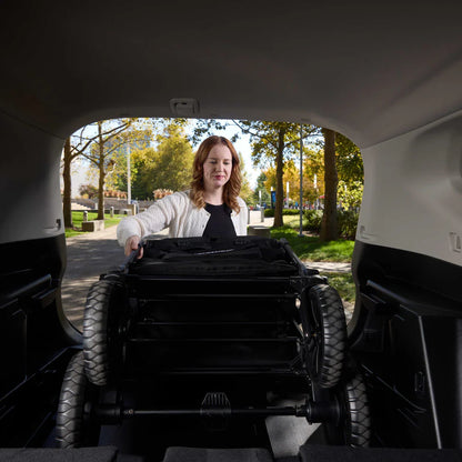 Wonderfold W4 Luxe Pro Quad Stroller Wagon