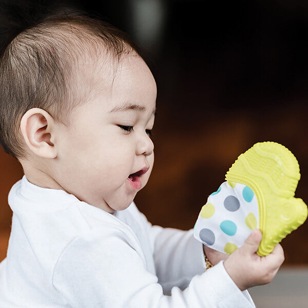Glüv: Teething Mitten || Glüv: Mitaine de dentition pour bébé