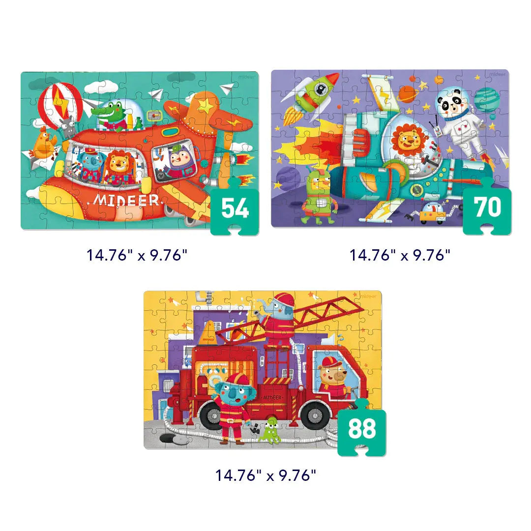 Level Up Puzzles - Level 4 Transportation