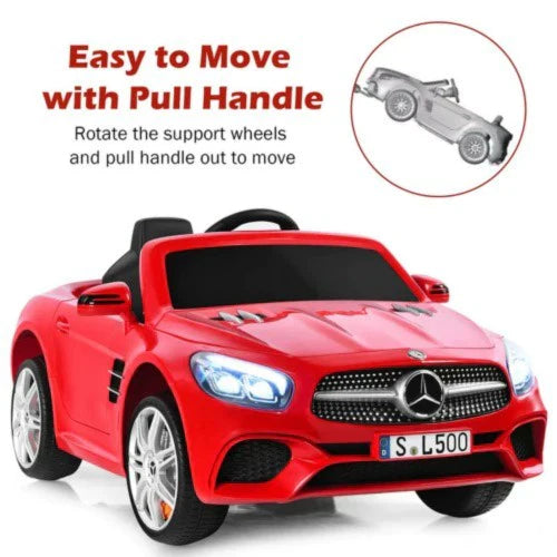 Voiture électrique 12V Mercedes Benz SL500 pour enfants avec télécommande 2026