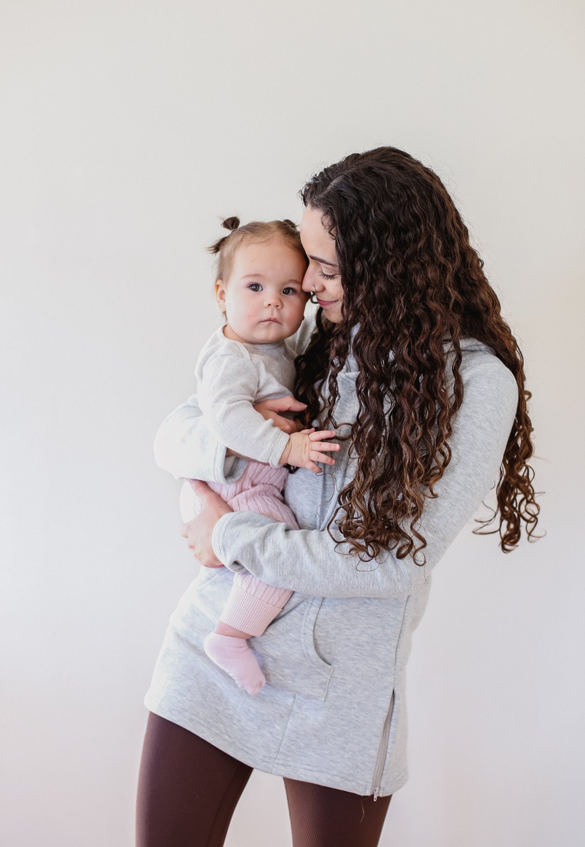 Frankie Fleece-Lined Maternity Nursing Hoodie