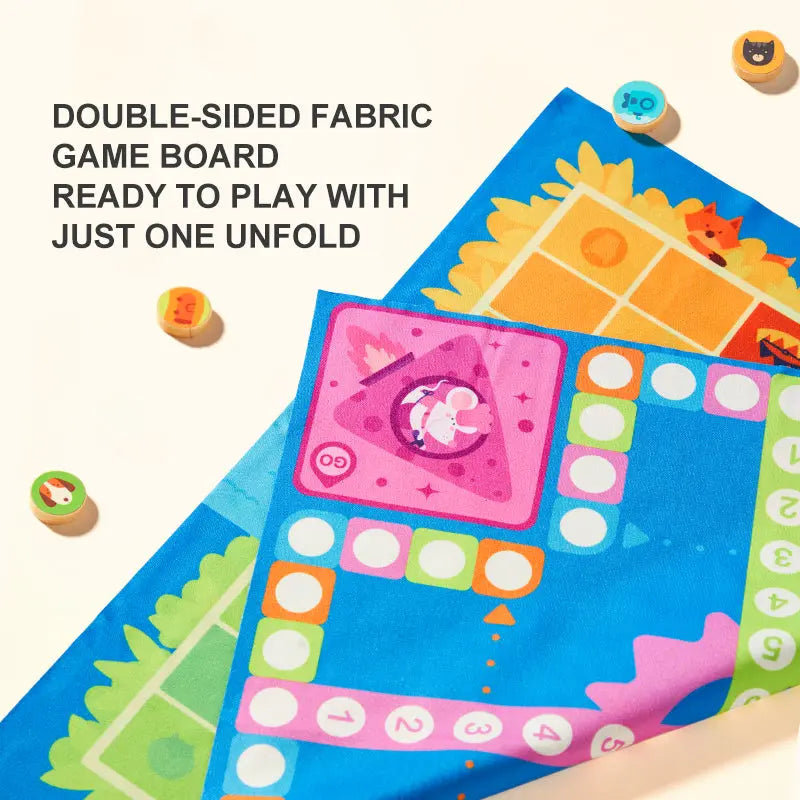 2-in-1 Travel Board Game Set