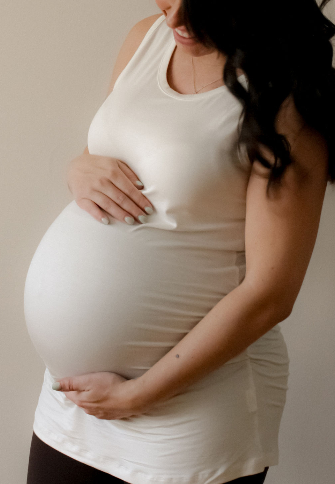 Indiana Bamboo-Blend Maternity Tank Top