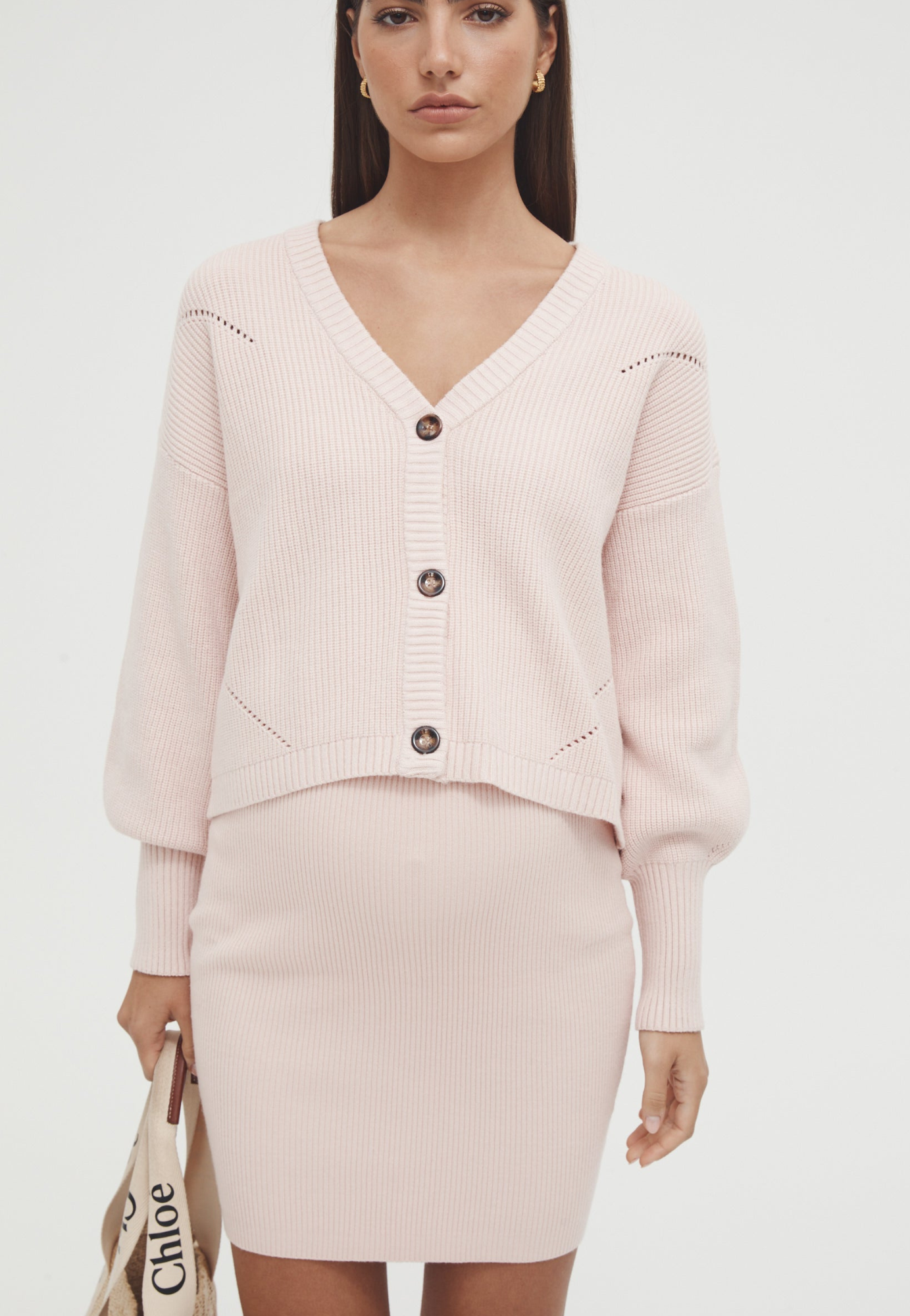 Coastline Crop Cardigan by Legoe Heritage