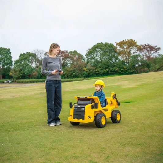 Camion benne électrique 12 V CAT pour enfants