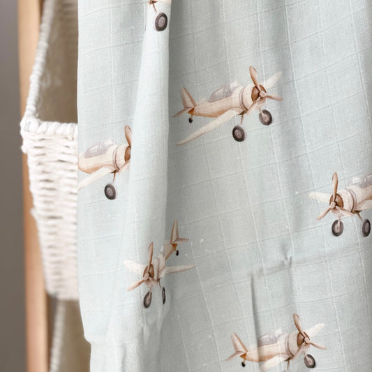 Bamboo & Cotton Muslin - Aviator