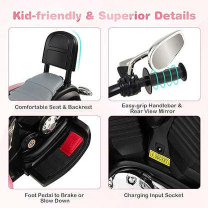 CHOPPER STYLE ELECTRIC RIDE ON TRIKE Ages 3+