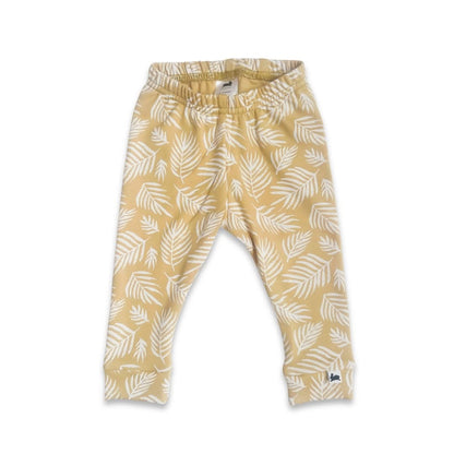 Legging bébé en bambou | Feuilles de palmier