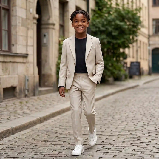 The Sharp Cut Boys Suit