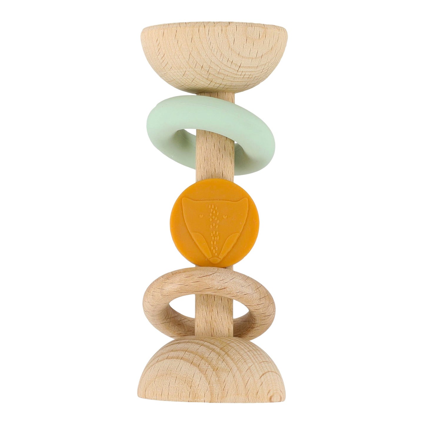 Hochet en bois et silicone | Trixie