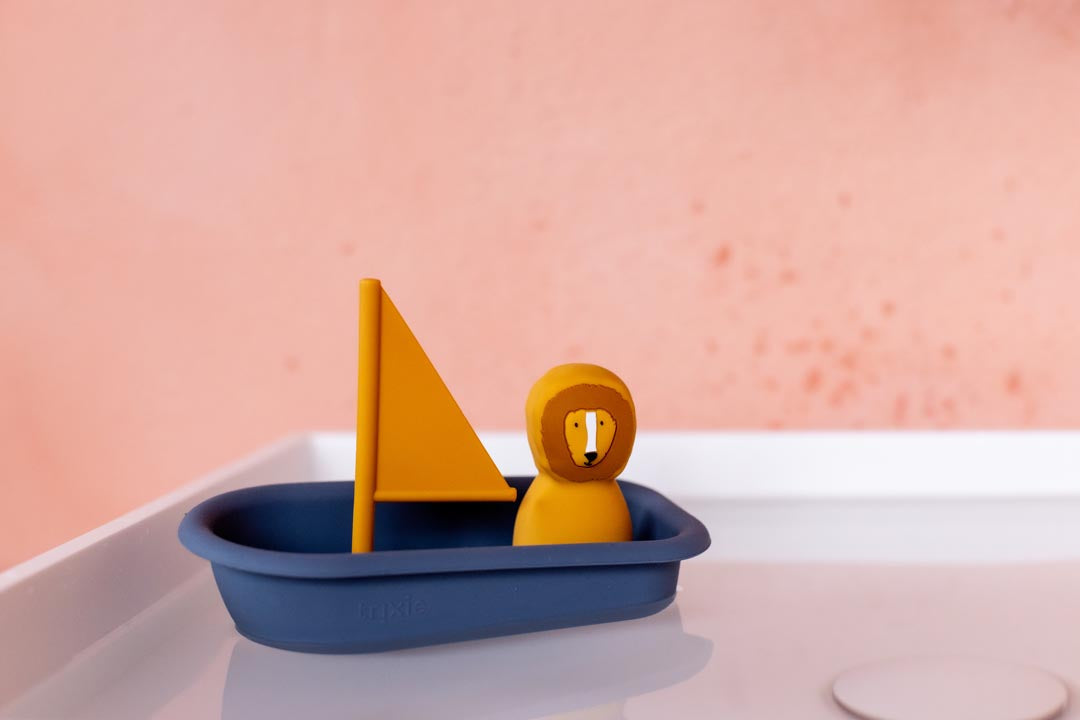 Jouet de bain | Mr. Lion - Bateau | play&go