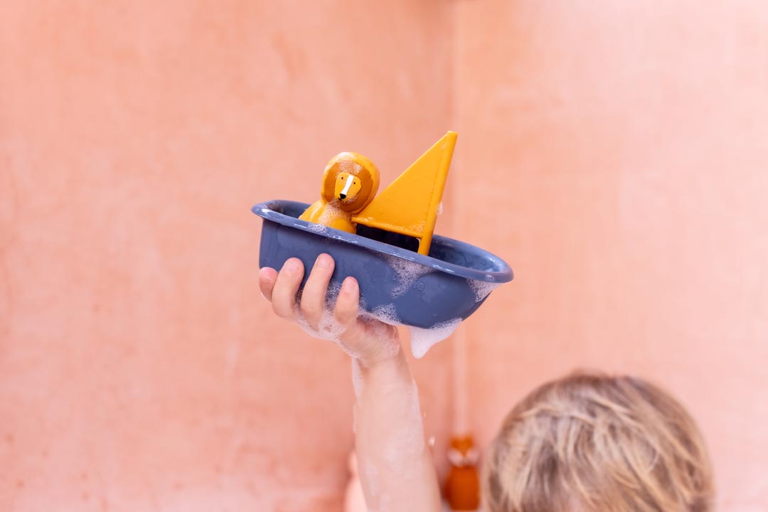 Jouet de bain | Mr. Lion - Bateau | play&go