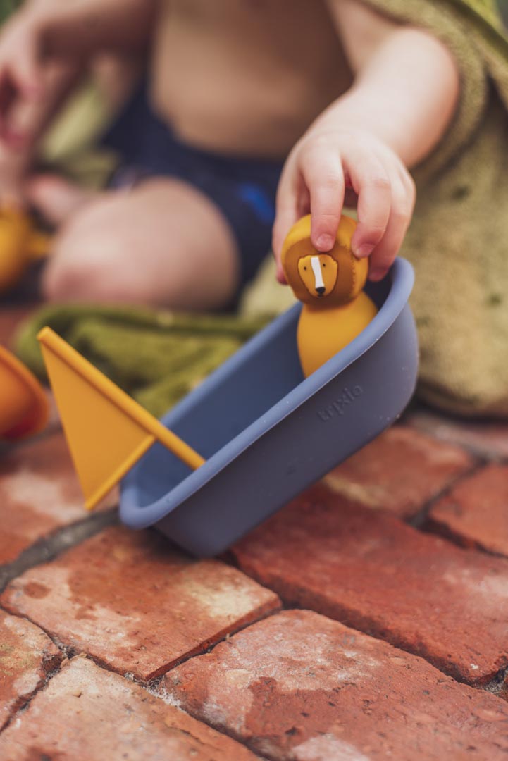 Jouet de bain | Mr. Lion - Bateau | play&go