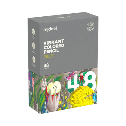 Vibrant Colored Pencil 48 Colors