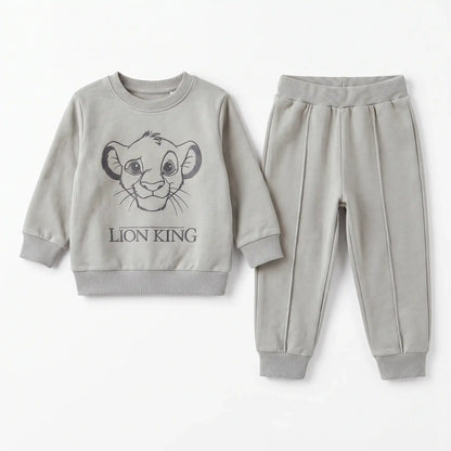 Baby Lion Cotton Joggers Set