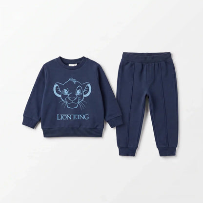Baby Lion Cotton Joggers Set