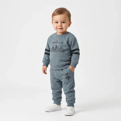 North Club Cotton Joggers Set