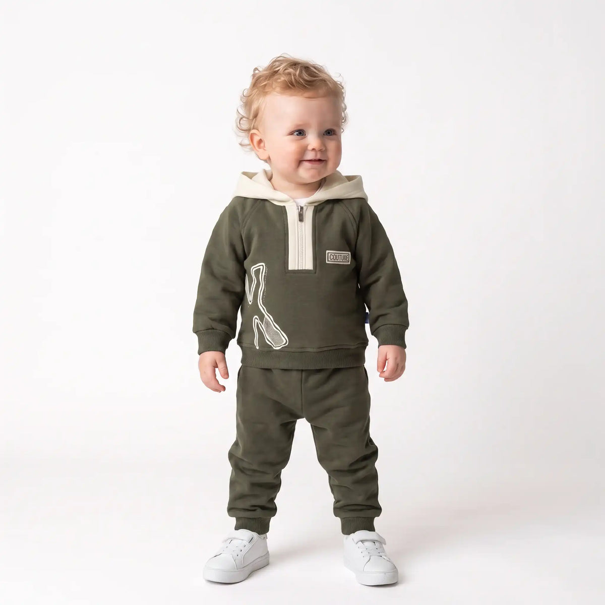 Stylish Couture Cotton Joggers Set