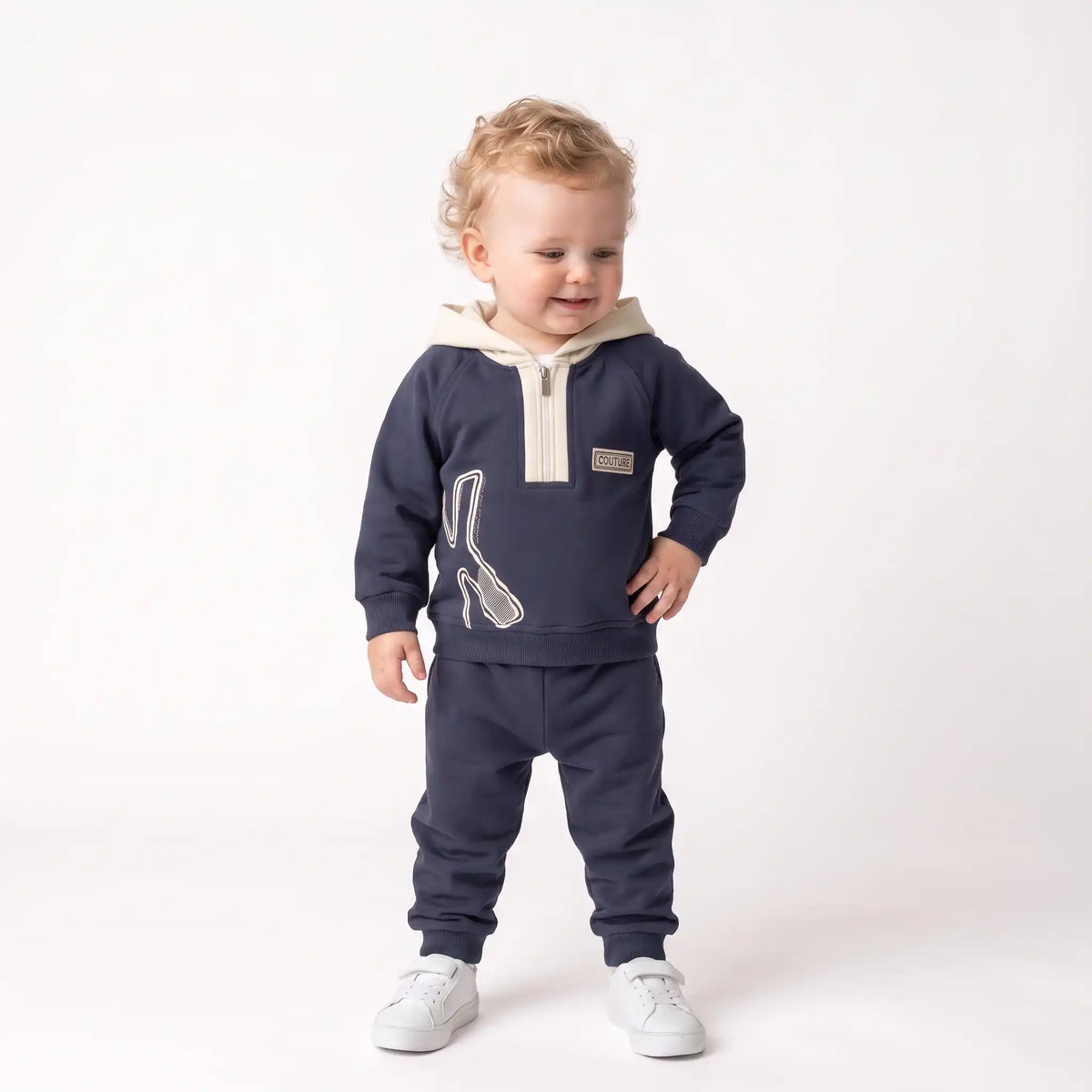 Stylish Couture Cotton Joggers Set