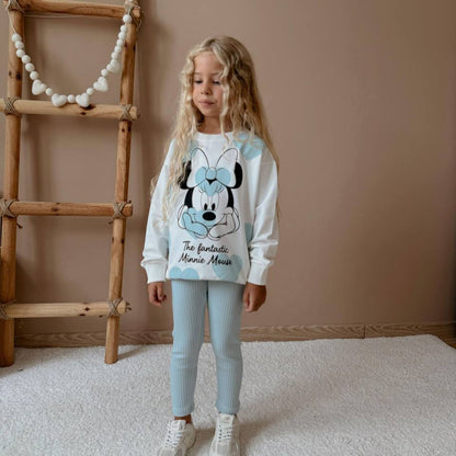 L'Ensemble Décontracté Fantastique Minnie pour Filles