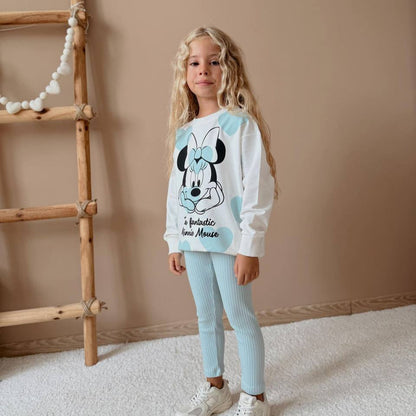 L'Ensemble Décontracté Fantastique Minnie pour Filles
