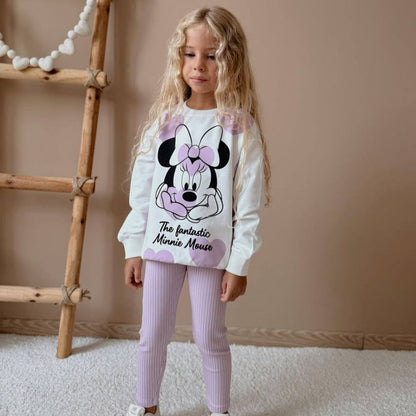L'Ensemble Décontracté Fantastique Minnie pour Filles