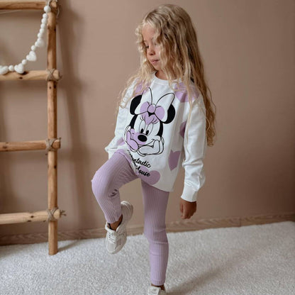 L'Ensemble Décontracté Fantastique Minnie pour Filles