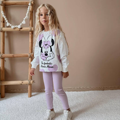 L'Ensemble Décontracté Fantastique Minnie pour Filles